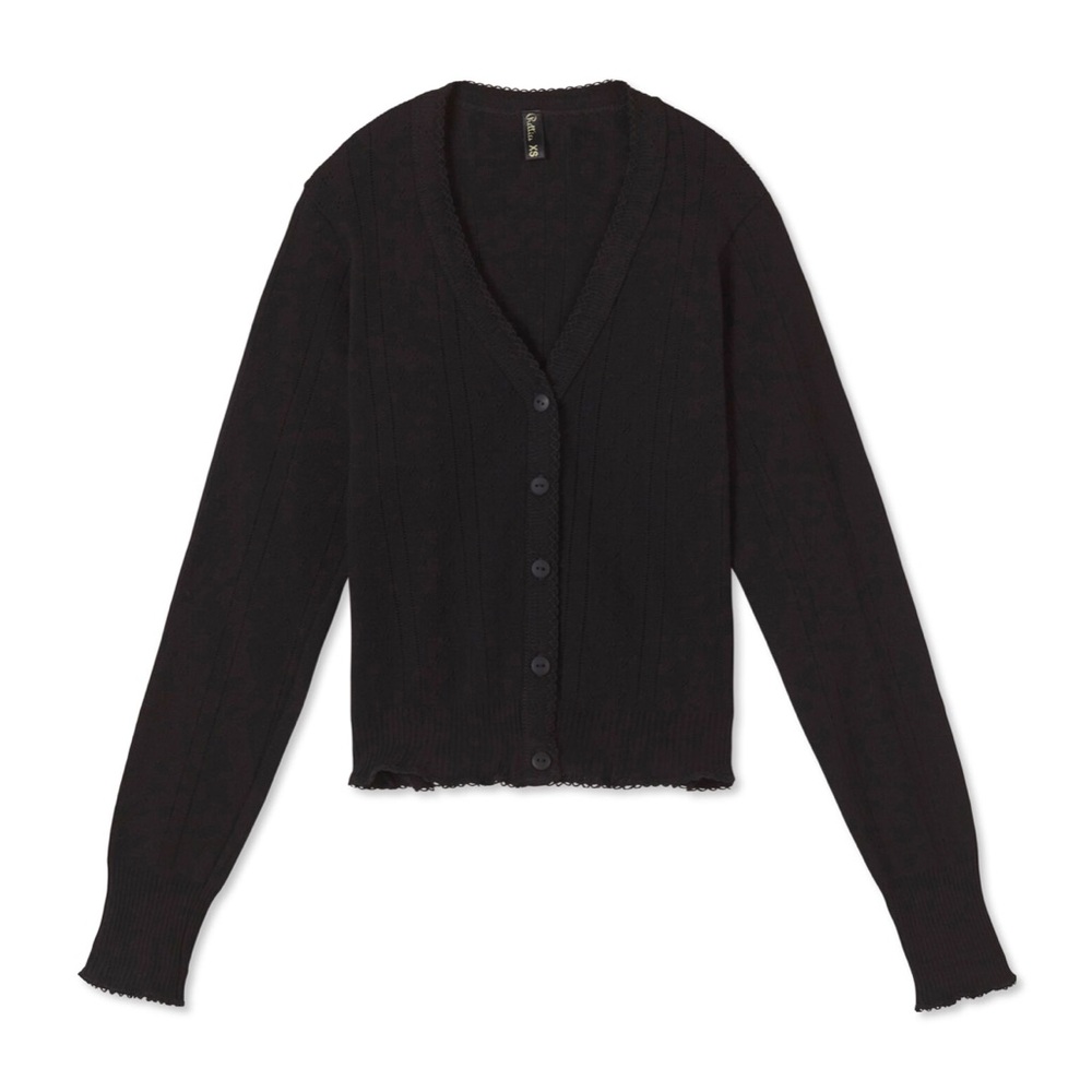 Pretties Venice black cardigan